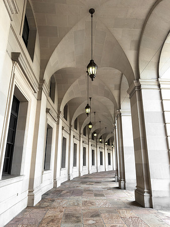 Winding Triangle Corridor