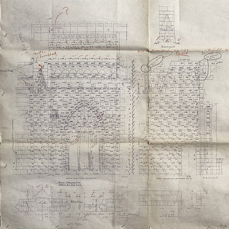 Vintage Elevation Drawing - Washington National Cathedral